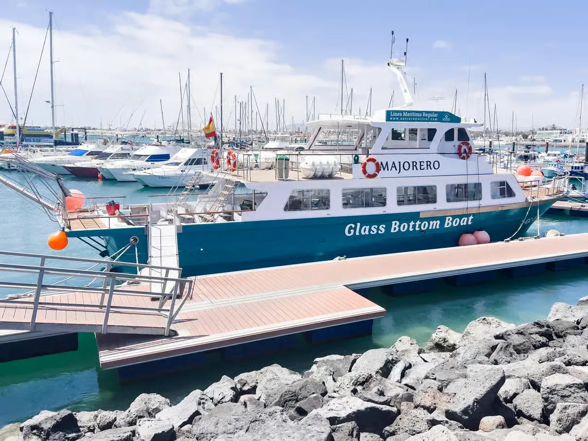 Bilhete de ferry de ida e volta para a Ilha de Lobos, Fuerteventura